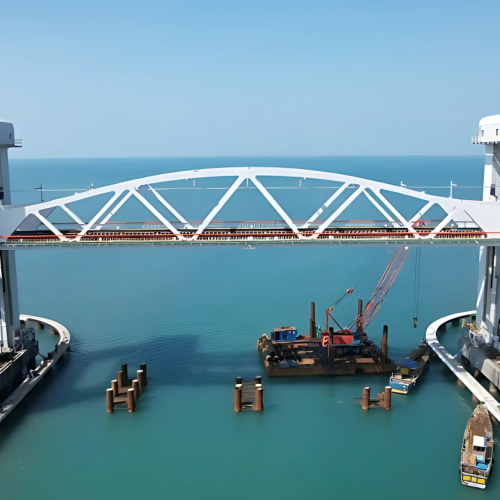 The New Pamban Bridge