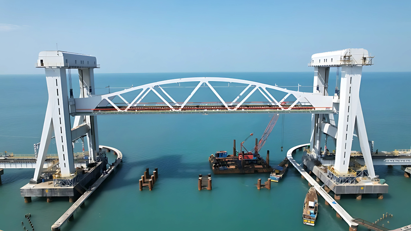 The New Pamban Bridge